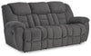 Foreside Reclining Sofa and Loveseat