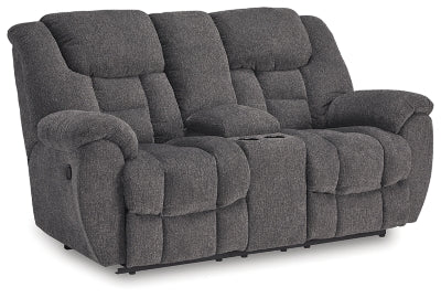 Foreside Reclining Sofa and Loveseat