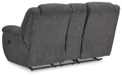 Foreside Reclining Loveseat with Console