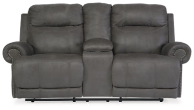 Sofá reclinable, loveseat y sillón reclinable austero