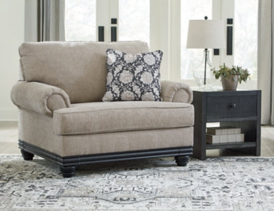 Elbiani Oversized Chair and Ottoman