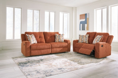 Danum Reclining Sofa and Loveseat