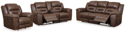 Sofá reclinable, loveseat y sillón reclinable Stoneland