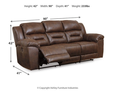 Sofá reclinable eléctrico, loveseat y sillón reclinable Stoneland