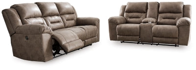 Sofá y loveseat reclinables eléctricos Stoneland