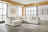 Seccional Lerenza de 4 piezas con chaise longue