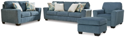 Cashton Sofa, Loveseat, Chair and Ottoman