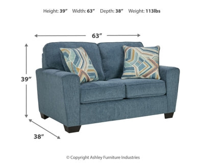 Cashton Sofa and Loveseat