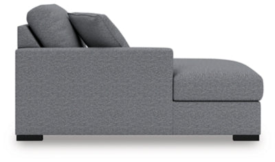 Omaha by Ashley 8-Piece Double Chaise Sectional with Audio and Storage Consoles