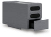 Seccional de 6 piezas Omaha by Ashley con consola de audio