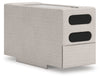 Omaha by Ashley 8-Piece Sectional with Audio System and Chaise