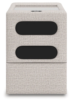 Seccional Omaha by Ashley de 8 piezas con sistema de audio y chaise longue