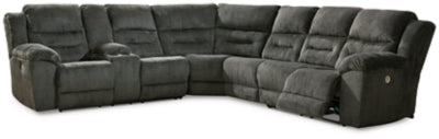 Seccional reclinable eléctrico Nettington de 4 piezas