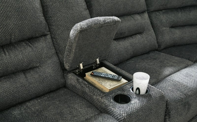 Seccional reclinable eléctrico Nettington de 3 piezas