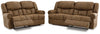 Sofá y loveseat reclinables eléctricos Boothbay