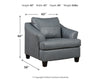Silla Genoa de gran tamaño