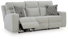 Sofá reclinable eléctrico Jasperson