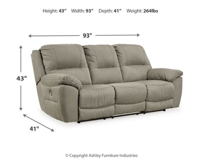 Sofá y loveseat reclinables eléctricos Gaucho de última generación
