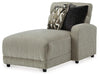 Colleyville - Seccional reclinable eléctrico de 3 piezas con chaise longue
