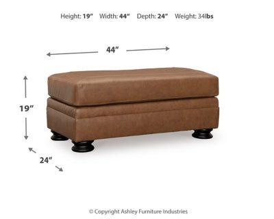 Carianna Sofa, Loveseat, Oversized Chair and Ottoman