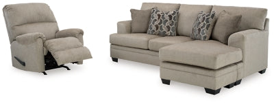 Sofá chaise longue y reclinable Stonemeade