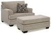 Silla y otomana extragrandes Stonemeade