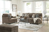 Sofá chaise longue Stonemeade, sillón extragrande y otomana