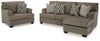Sofá chaise longue y sillón extragrande Stonemeade