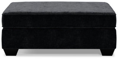 Otomana con acento extragrande Lavernett