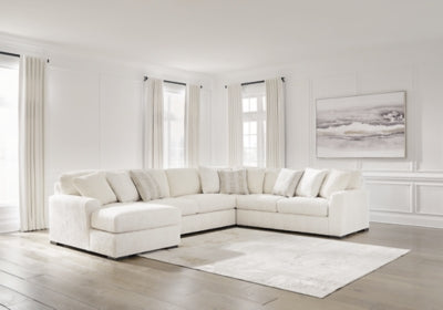 Seccional Chessington de 4 piezas con chaise longue
