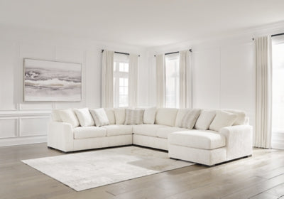 Seccional Chessington de 4 piezas con chaise longue