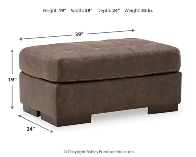 Maderla Chair and Ottoman