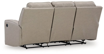 Lavenhorne Reclining Sofa with Drop Down Table