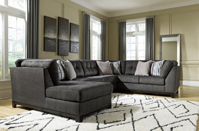 Seccional de 3 piezas con chaise longue Reidshire