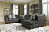 Seccional de 3 piezas con chaise longue Reidshire