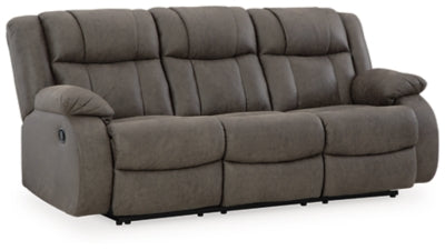 First Base Reclining Sofa and Loveseat