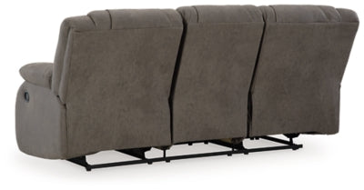 First Base Reclining Sofa and Loveseat