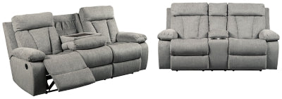 Sofá reclinable y loveseat Mitchiner