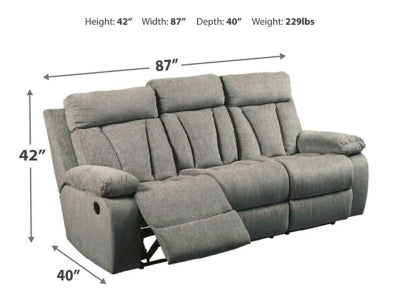 Sofá reclinable, loveseat y sillón reclinable Mitchiner