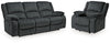 Draycoll Reclining Sofa and Recliner