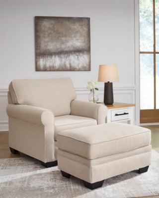 Belcaro Place Chair and Ottoman