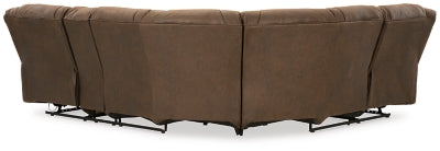 Seccional reclinable de 2 piezas Trail Boys