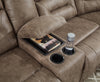 Seccional reclinable eléctrico Ravenel de 4 piezas