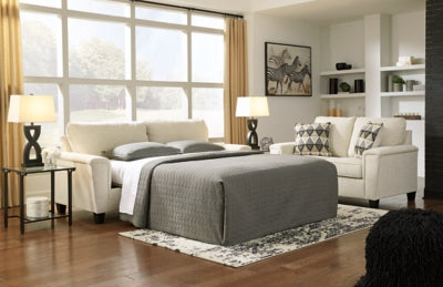 Sofá cama Queen y loveseat Abinger