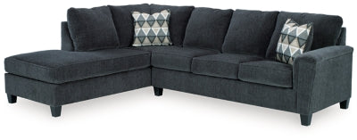 Seccional Abinger de 2 piezas con chaise longue