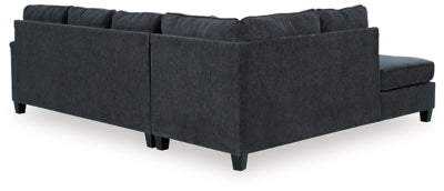 Seccional Abinger de 2 piezas con chaise longue