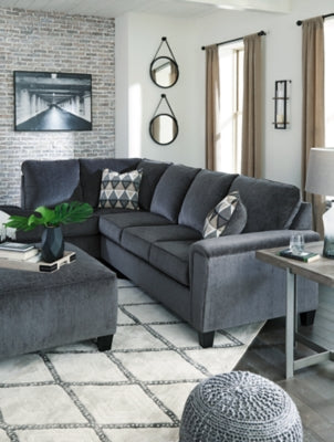 Seccional Abinger de 2 piezas con chaise longue