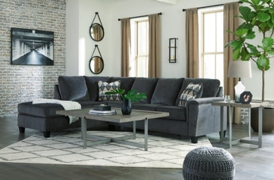Seccional Abinger de 2 piezas con chaise longue