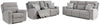 Sofá reclinable eléctrico, loveseat y sillón reclinable Biscoe