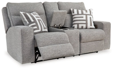 Loveseat reclinable eléctrico Biscoe